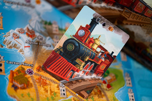 Isle of Trains All Aboard Board Game