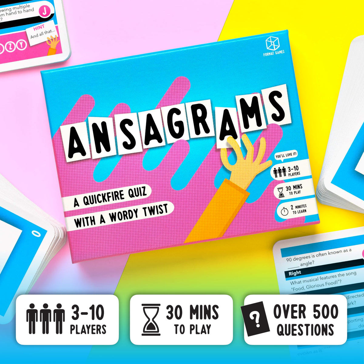 Ansagrams Card Game 6