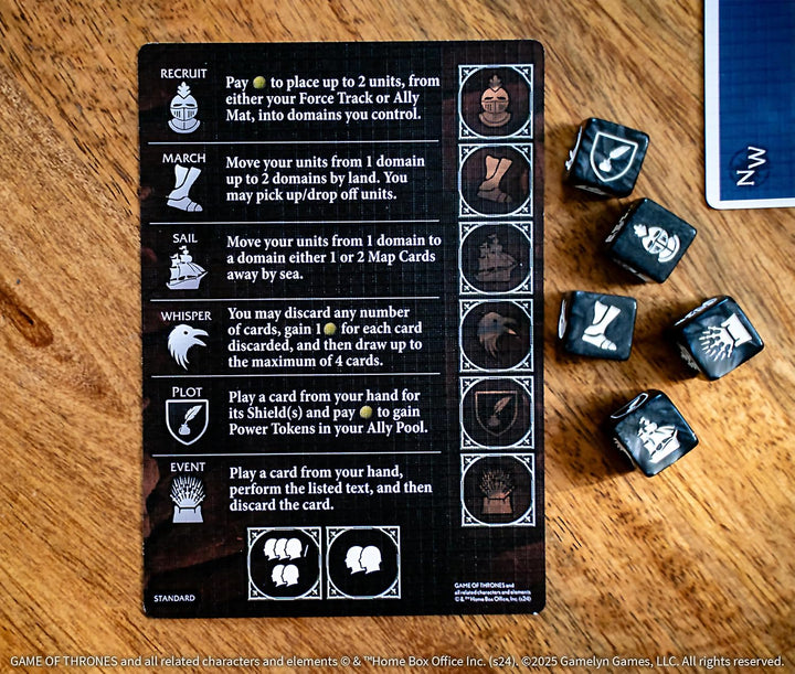 Tiny Epic Game of Thrones Strategy Game by USAopoly