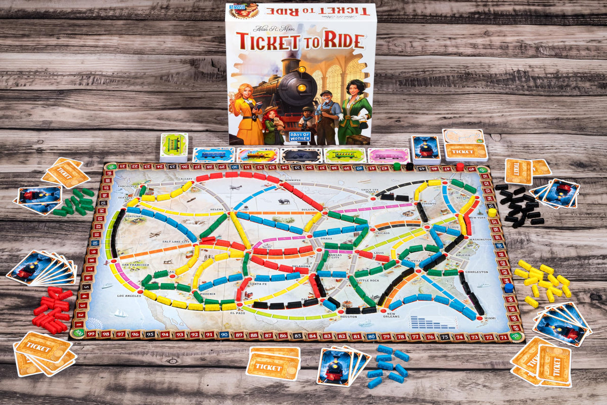 Ticket to Ride 2025 Refresh Board Game by Days of Wonder 3