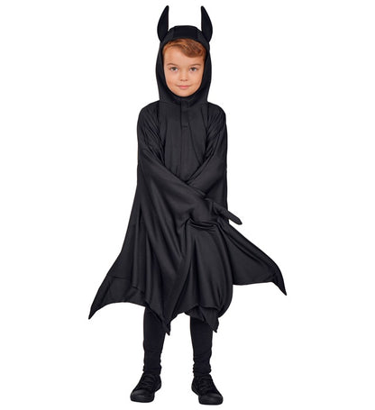 Bat  Hooded Coat With Bendable Wings 