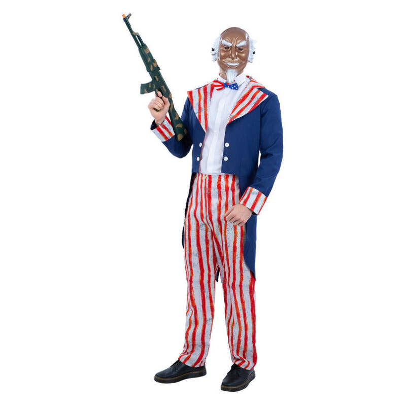 Uncle Sam Horror Patriot Costume The Purge 1