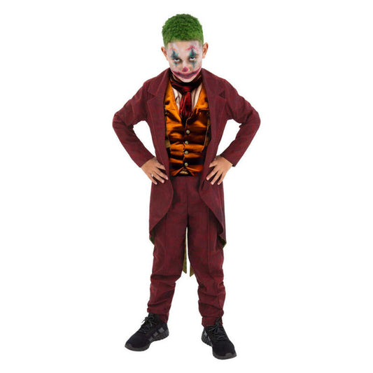 Modern Trickster Costume Joker Clown Suit for Boys 1