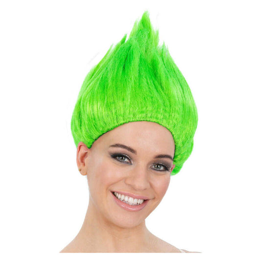90s Troll Wig Green 1