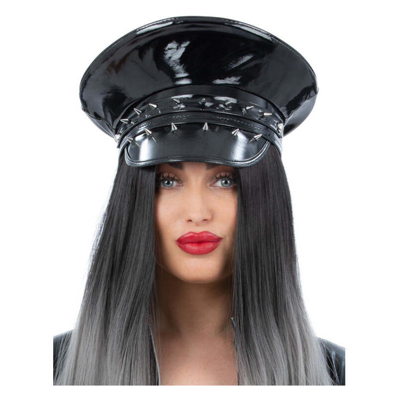 Spiked Bondage Captains Hat 1