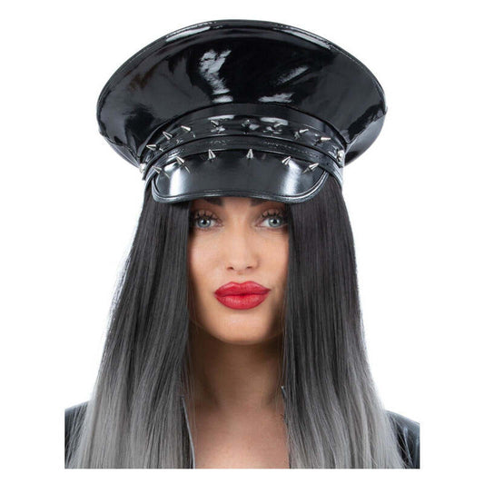 Spiked Bondage Captains Hat 1