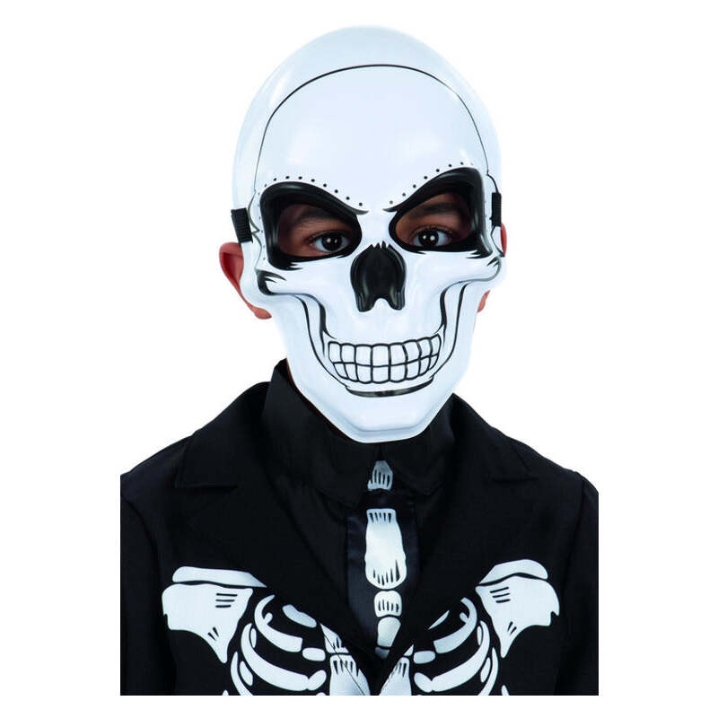 Kids Skeleton Mask White Skull 1
