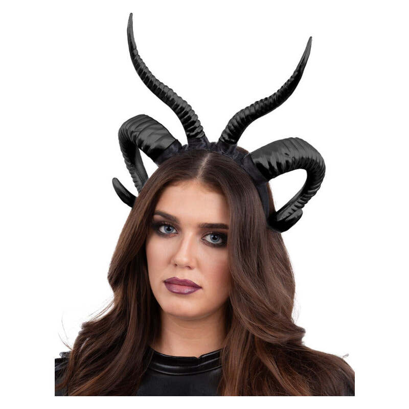 Double Demon Horn Headband 1