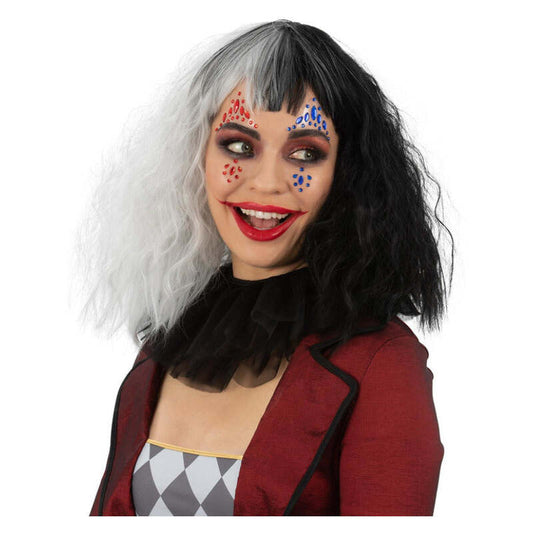 Joker Make-Up FX Jester Face Jewels 1