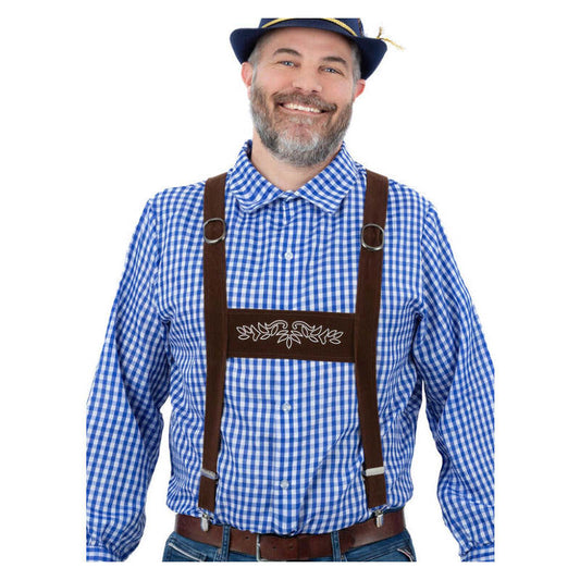 Lederhosen Braces Brown Oktoberfest 1