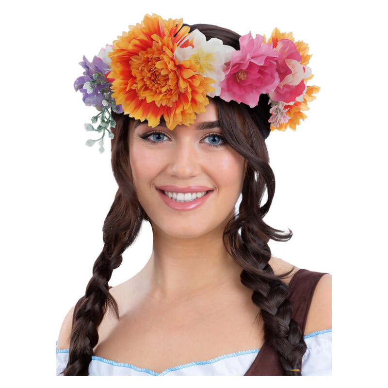 Maiden Flower Crown Mid Summer Bavarian 1