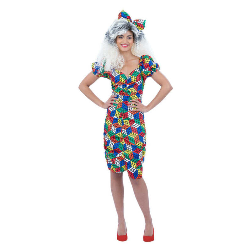 Rubiks Cube Costume Dress for Women 1