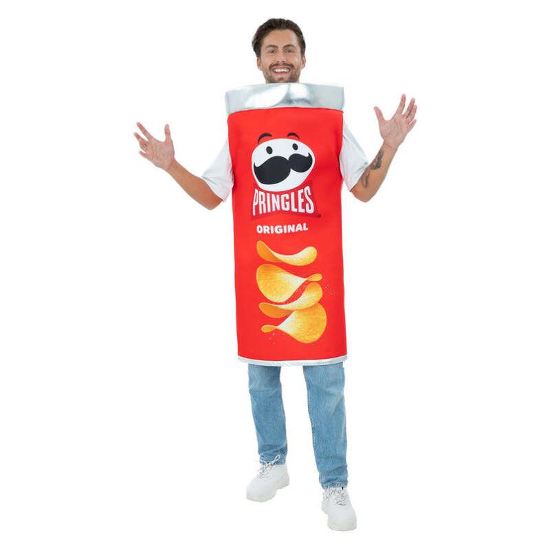 Pringles Original Can Costume Red Tabard 1