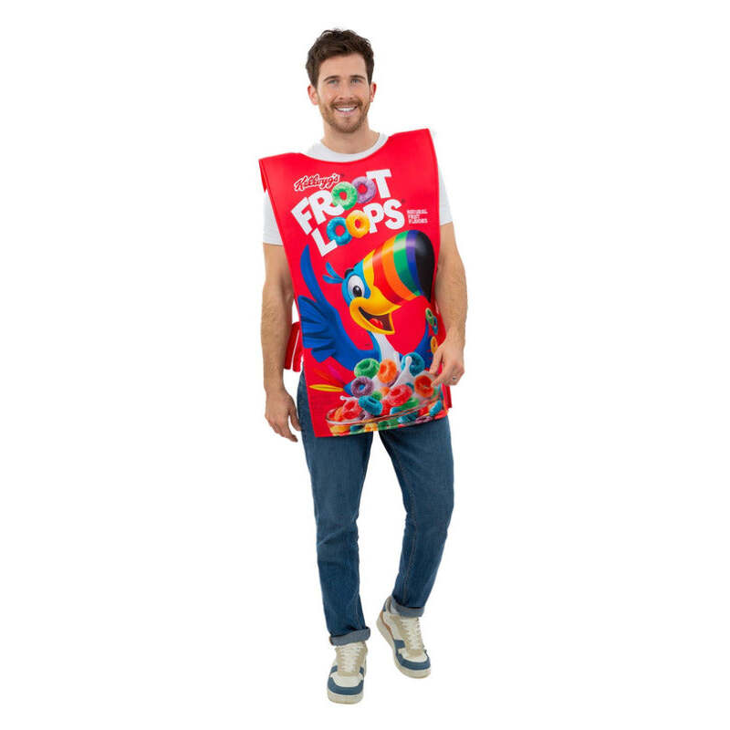 Kelloggs Froot Loops Cereal Box Costume Tabard 1