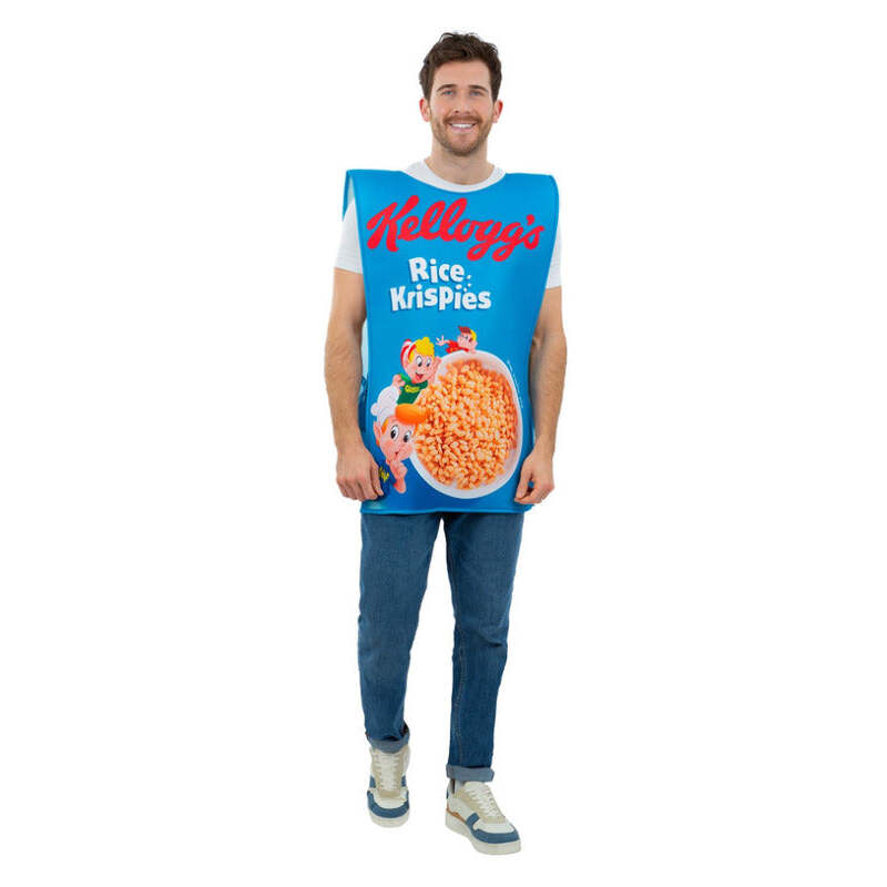 Kelloggs Rice Krispies Cereal Box Costume 1