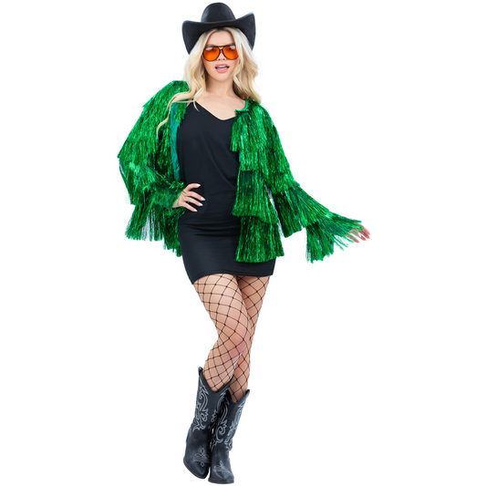 Tinsel Festival Jacket Green 1
