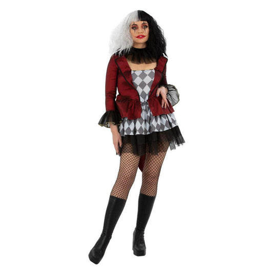 Evil Jester Costume for Women 1
