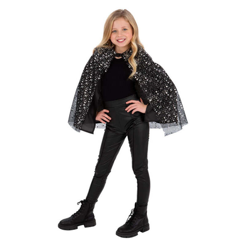 Moon and Stars Frill Cape 1
