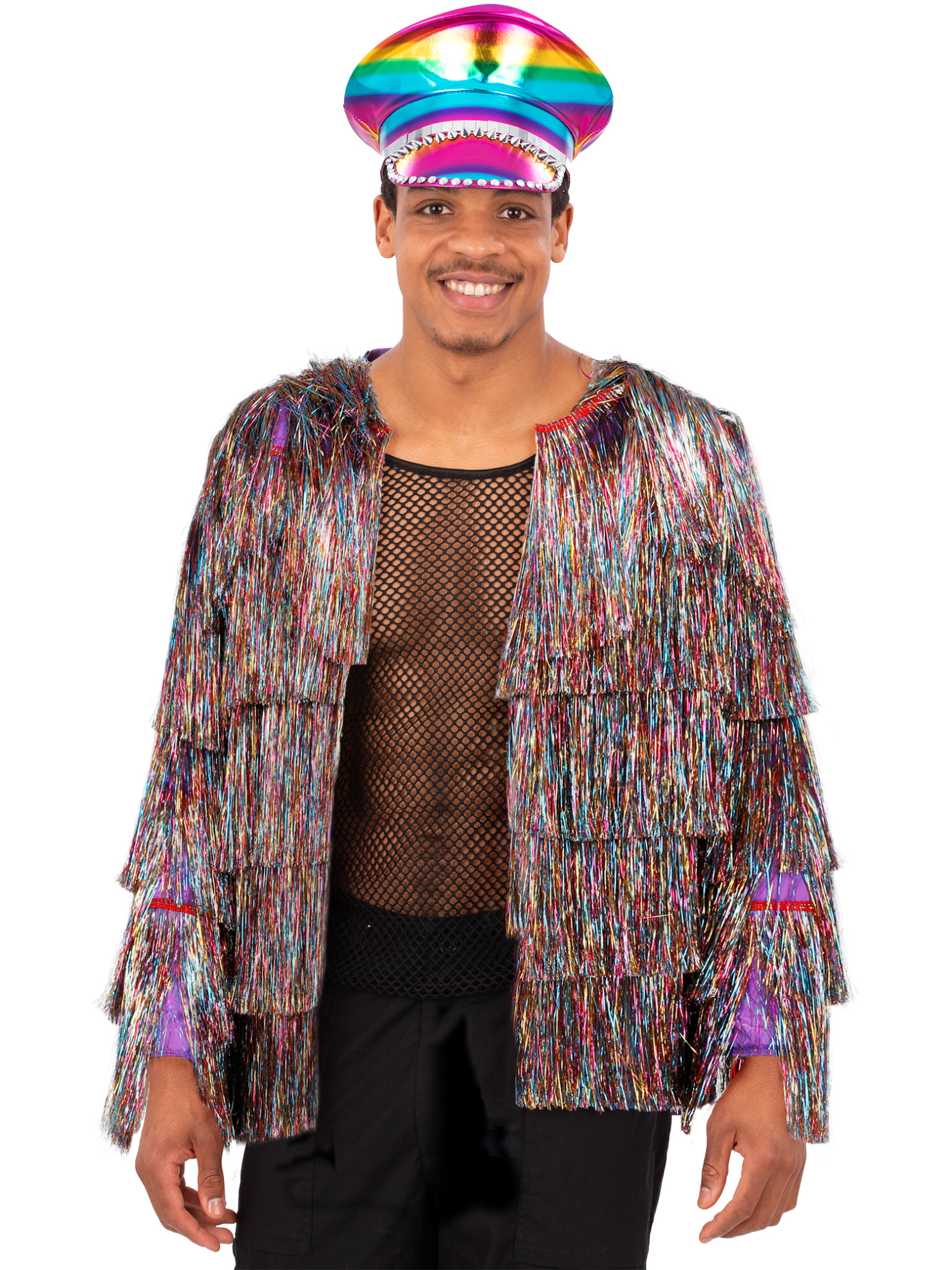 Fever Tinsel Festival Jacket Rainbow Dreams Pride 2