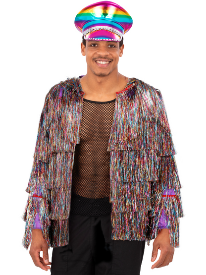 Fever Tinsel Festival Jacket Rainbow Dreams Pride 2