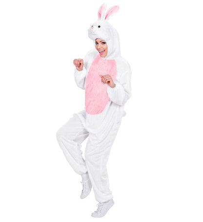 Funny Bunny  Hooded Jumpsuit With Mask 