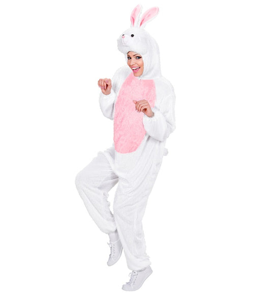 Funny Bunny  Hooded Jumpsuit With Mask 