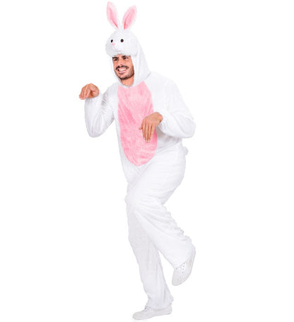 Funny Bunny  Hooded Jumpsuit With Mask 