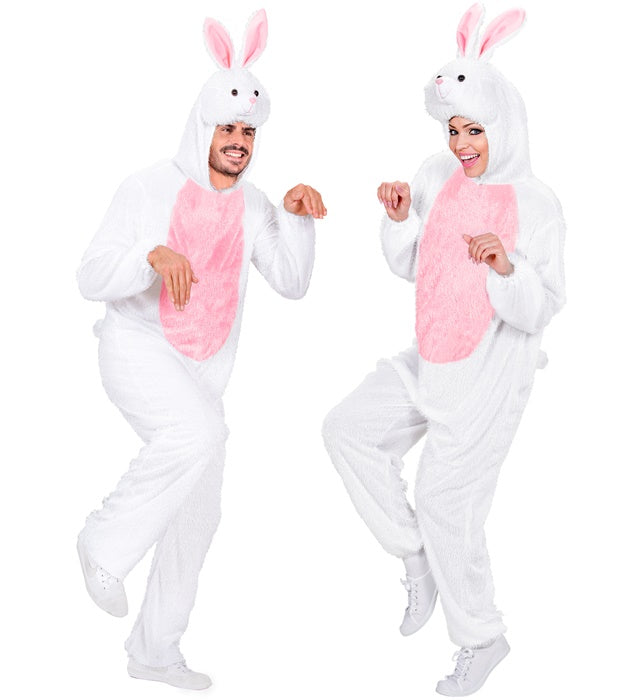 Funny Bunny  Hooded Jumpsuit With Mask 