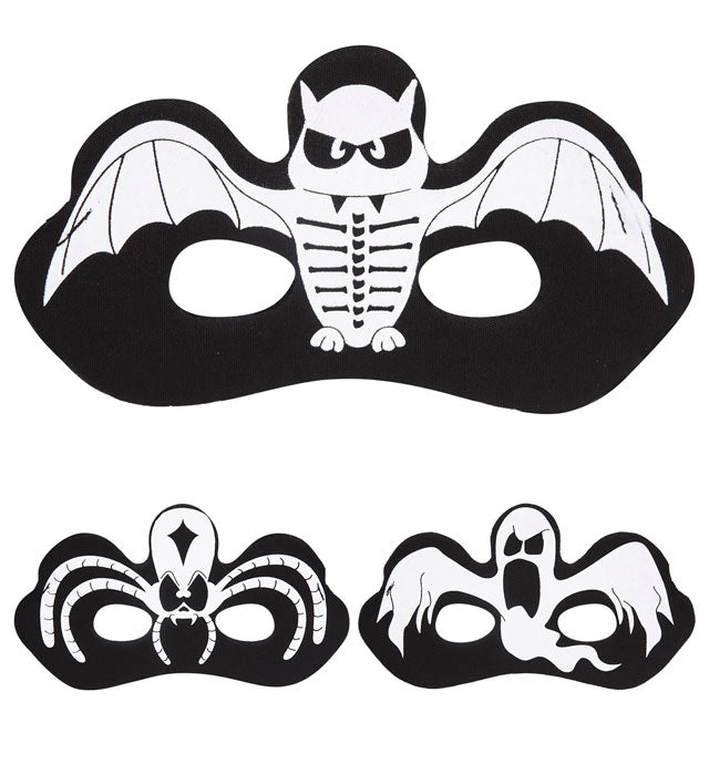 Halloween Eyemask 3 Styles Assorted