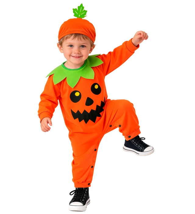 Pumpkin  Jumpsuit, Headpiece 