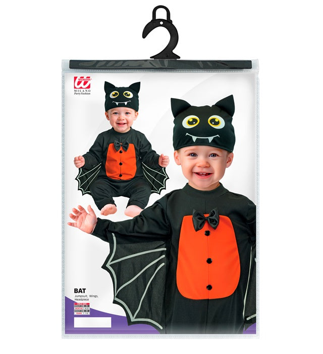 Bat  Jumpsuit, Wings, Headpiece 