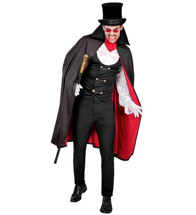 Vampire  Shirt With Vest, Jabot, Cape 