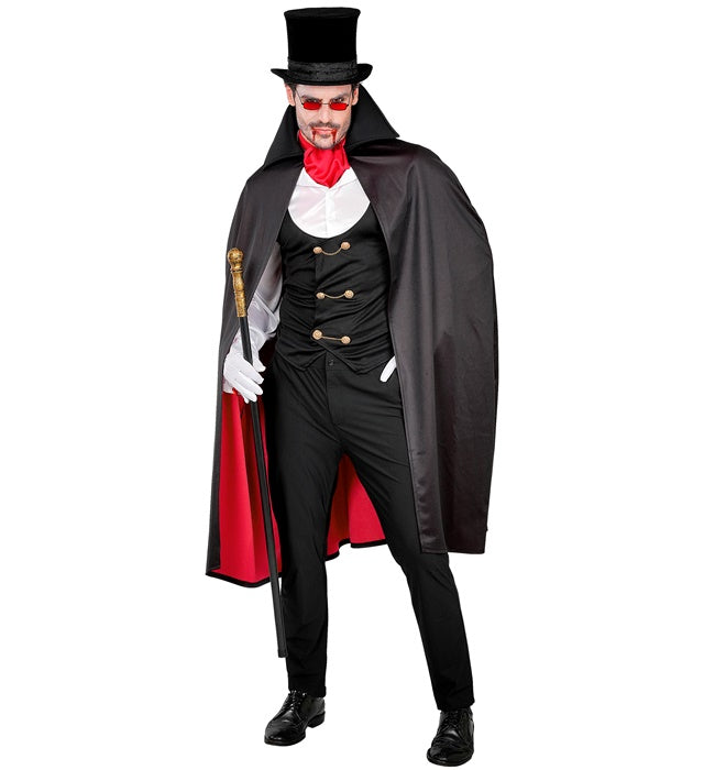 Vampire  Shirt With Vest, Jabot, Cape 