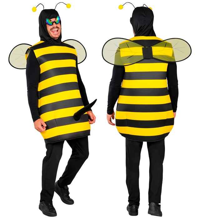 Stinger Bee  Hooded Coat, Wings, Glasses 
