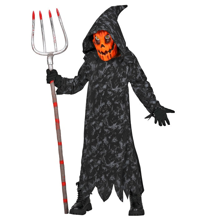 Pumpkin Reaper  Hooded Robe, Mask 
