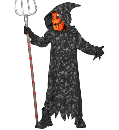 Pumpkin Reaper  Hooded Robe, Mask 