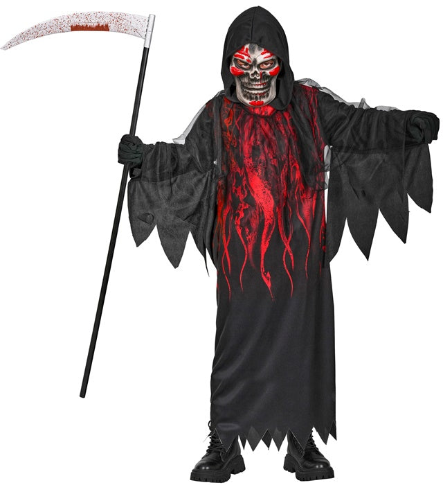 Burning Reaper  Hooded Robe, Mask 