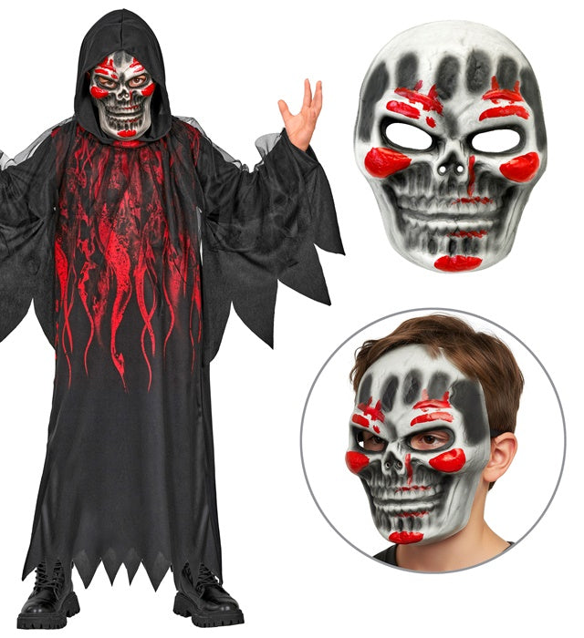 Burning Reaper  Hooded Robe, Mask 
