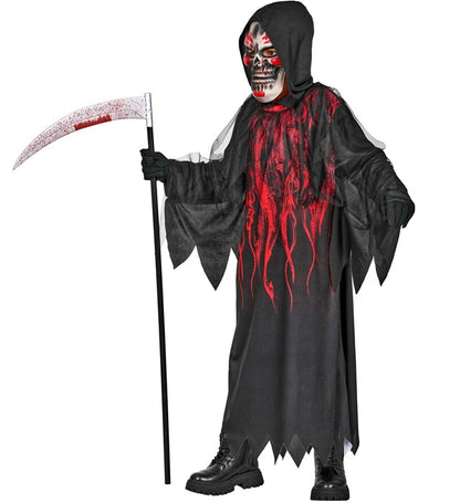 Burning Reaper  Hooded Robe, Mask 