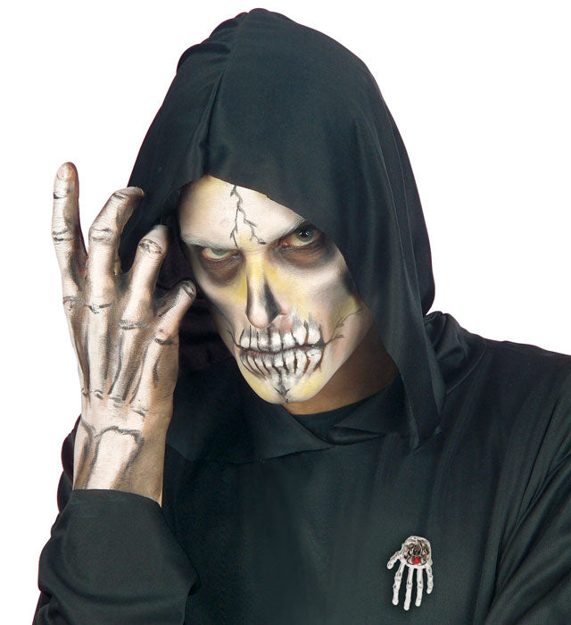 Skeleton Hand Brooches