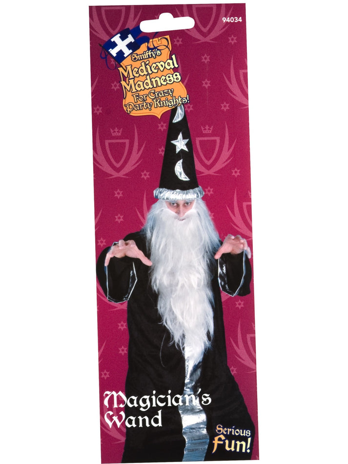 Magicians Wand Black 33cm Hogwarts Costume Accessory