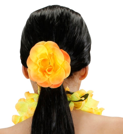 Yellow Flower Hair Tie