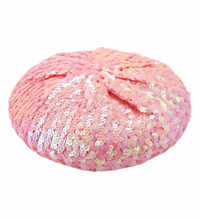 Pink Sequin Basco Hat
