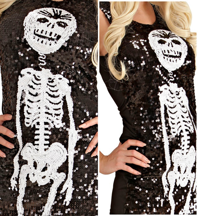 Sequin Dress Skeleton
