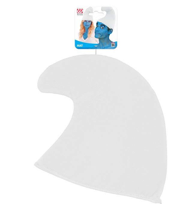 Hat Dwarf White In Padded Fabric
