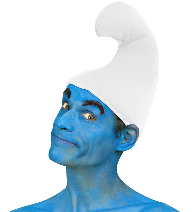 Hat Dwarf White In Padded Fabric