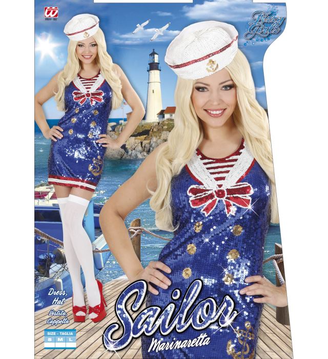 Sailor Girl  Dress, Hat 