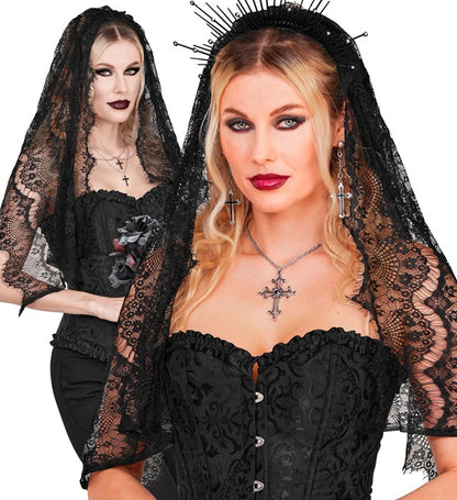 Veil Lace Black