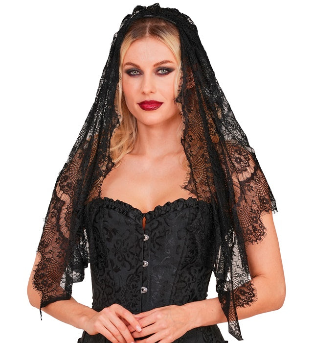 Veil Lace Black
