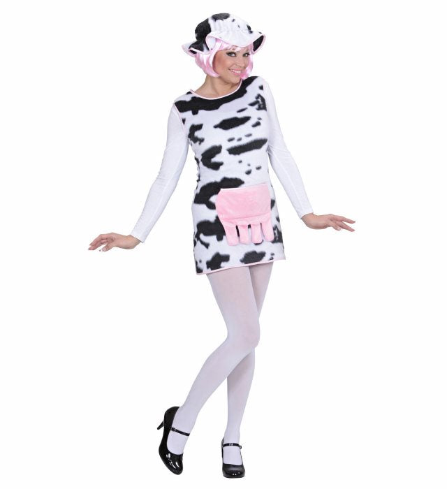 Cow  Dress, Hat 
